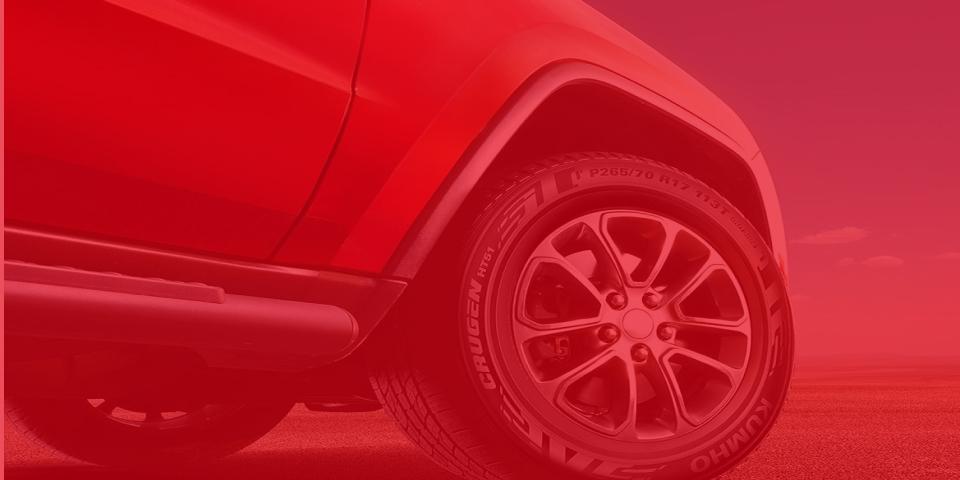 Buy ANY 4 Kumho Crugen or Road Venture tires and get $100 off at checkout!