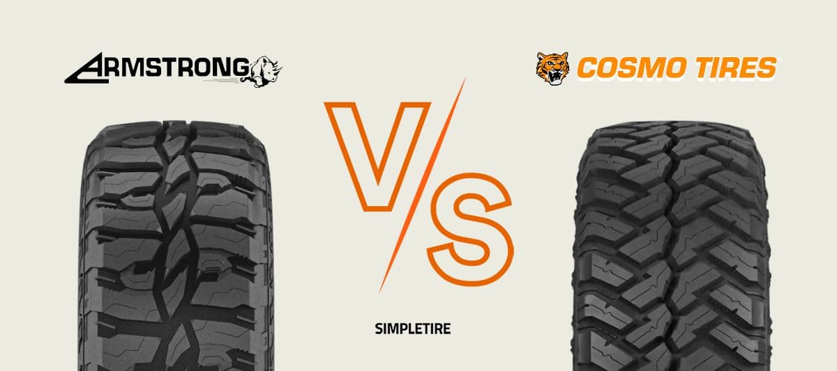 Armstrong Desert Dog M/T vs Cosmo Mud Kicker tires