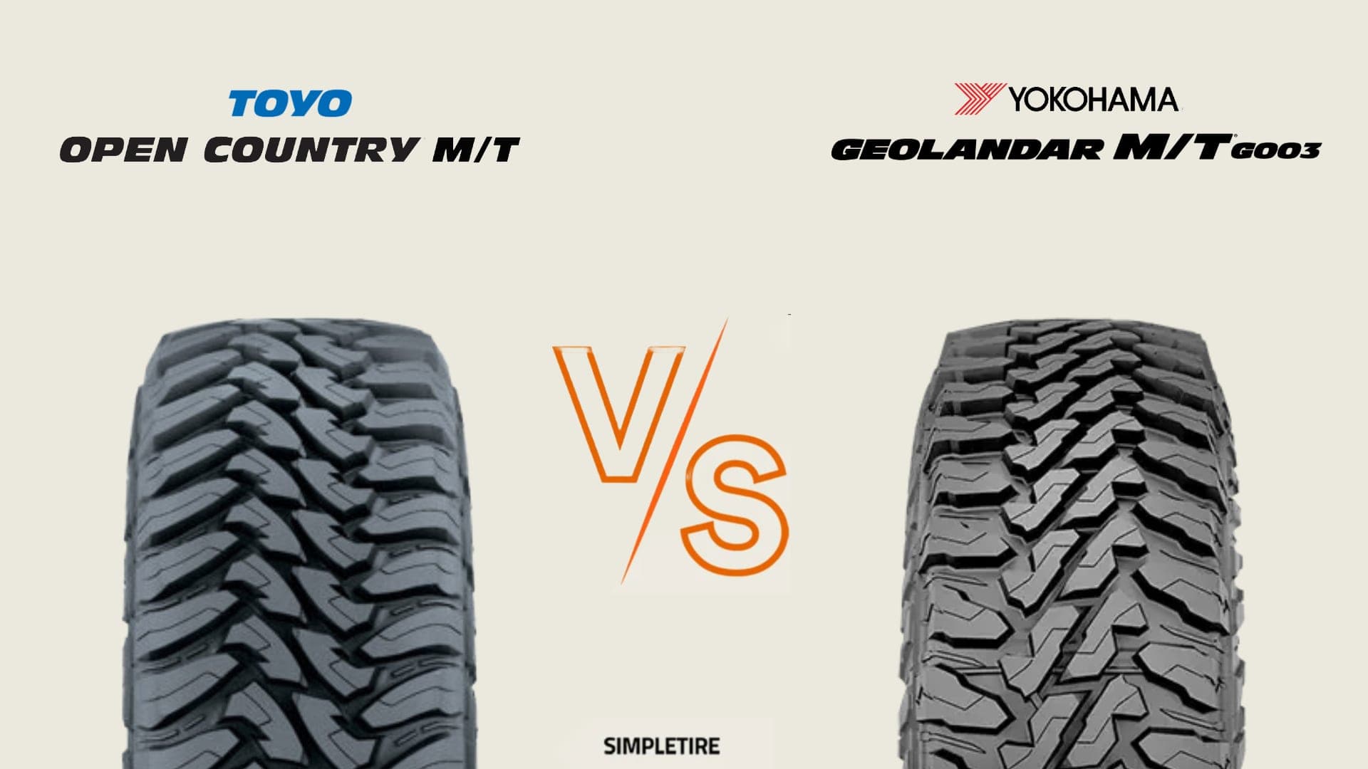 Toyo Open Country M/T vs Yokohama Geolandar M/T G003 tires