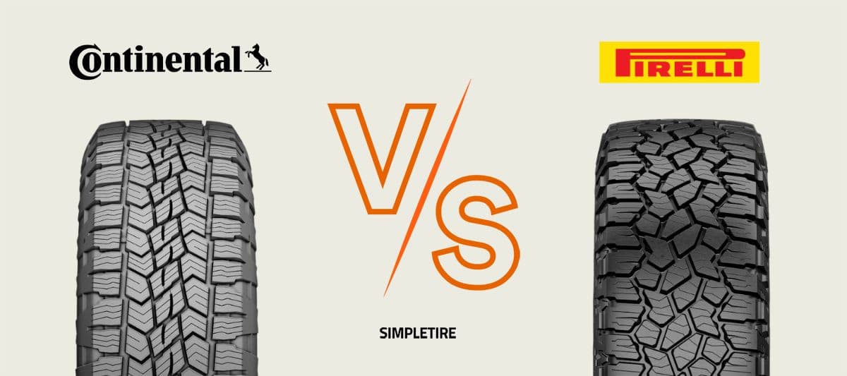 Continental TerrainContact A/T 2 vs Pirelli Scorpion XTM AT tires