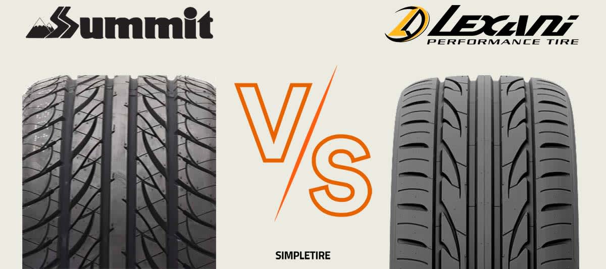 Summit Ultramax HP vs Lexani LXUHP-207 tires