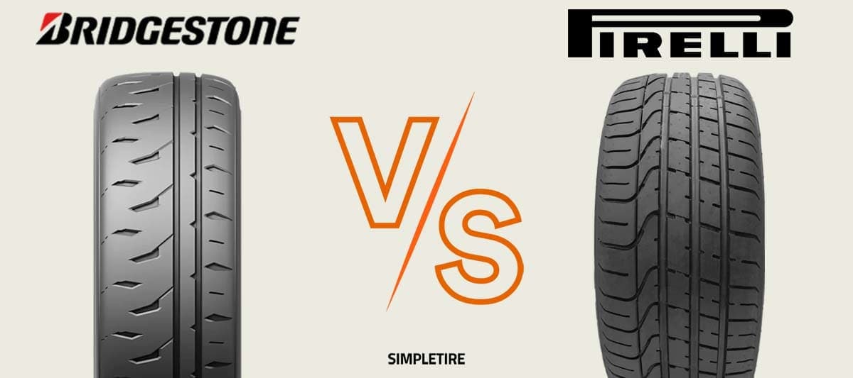Bridgestone Potenza RE-71RZ vs Pirelli P Zero tires