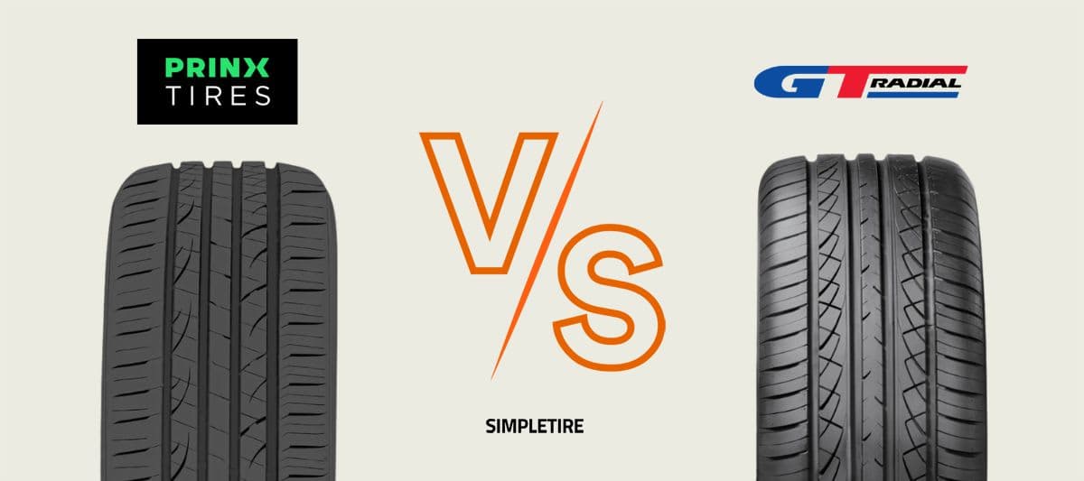 Prinx HiRACE HZ2 A/S vs GT Radial Champiro UHP A/S tires