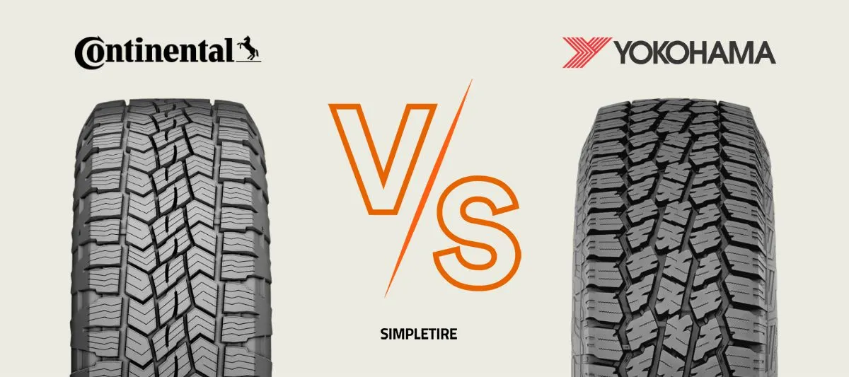 Continental TerrainContact A/T 2 vs Yokohama Geolandar A/T4 G018 tires